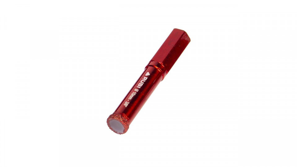 Carota diamantata pt. portelan, placi ceramice DryGres4Drill 10mm - RUBI-5926