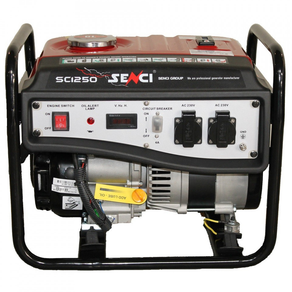 Generator de curent monofazat Senci SC-1250 LITE, Putere max. 1.0 kW title=Generator de curent monofazat Senci SC-1250 LITE, Putere max. 1.0 kW