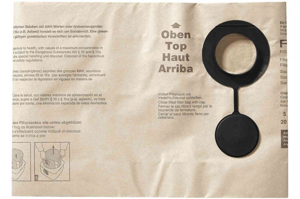Sac de filtrare cu doua straturi fis-sr 12/14 /5