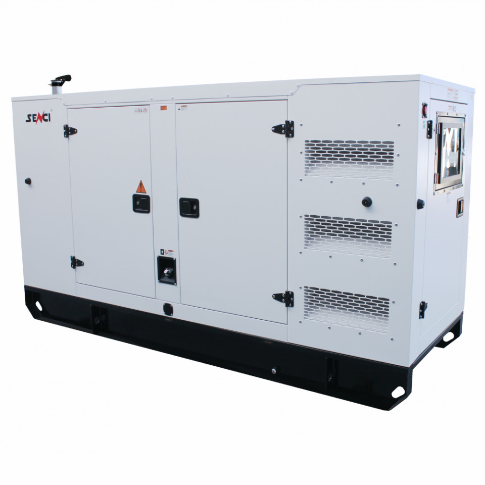 Generator de curent insonorizat senci scde 162ycs, putere max. 130kw, 400v, ats si avr inclus