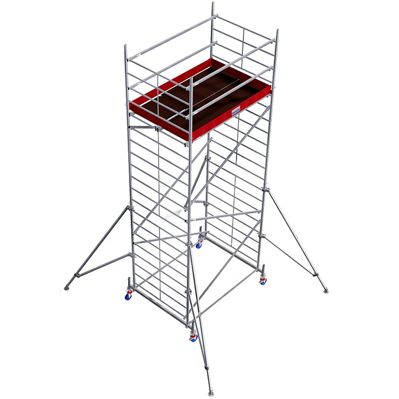 Schela din aluminiu protec xxl 1,2 x 2m, aluminiu, inaltime lucru 6,3m