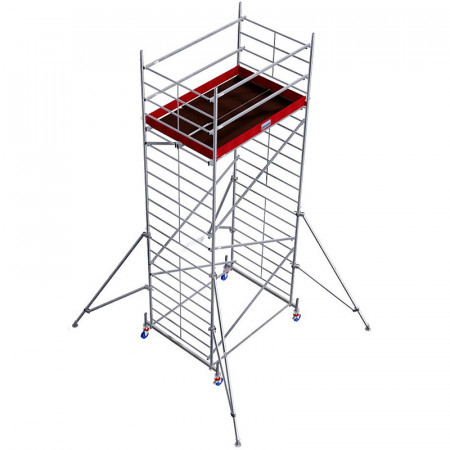 Schela din aluminiu Protec XXL 1,2 x 2m, aluminiu, inaltime lucru 6,3m