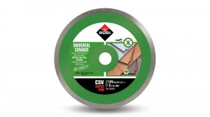 Disc diamantat pt. placi ceramice 125mm, CSV 125 SuperPro - RUBI-30883