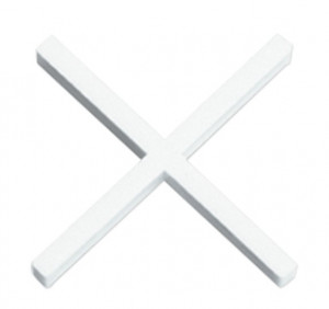 Distantiere lungi ( Cruciulite ) pt. placi - gresie si faianta - Rost 2 mm - L - 300 buc - RUBI-2952