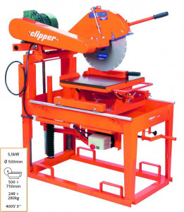 Masina pentru debitat materiale de constructii ISC Super 400V - Norton Clipper
