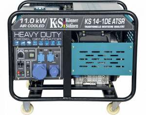 Generator de curent 11 KW diesel - Heavy Duty - Konner & Sohnen - KS-14-1DE-ATSR