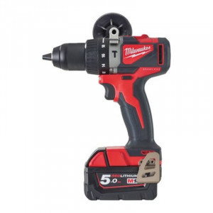 Masina de gaurit Milwaukee cu percutie cu acumulator MODEL M18BLPD2-502X, 82NM