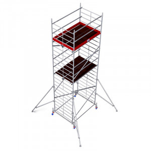 Schela aluminiu Protec XXL 1,2 x 2m, aluminiu, inaltime lucru 7,3m