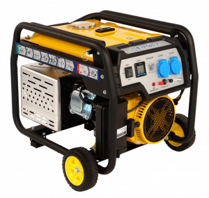 Stager FD 4000E generator open-frame 3.3kW, monofazat, benzina, pornire electrica