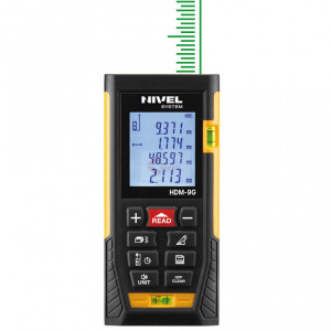 Telemetru cu laser verde 90m, HDM-9G - Nivel System