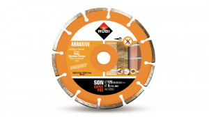 Disc diamantat pt. materiale abrazive 125mm, SON 125 SuperPro - RUBI-32903