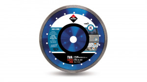 Disc diamantat pt. materiale foarte dure 125mm, TVA 125 SuperPro - RUBI-31933