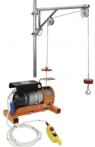 Electropalan Profesional 150 kg, 2 x 25 metri cablu - IORI-DM150ITT-VX-25m