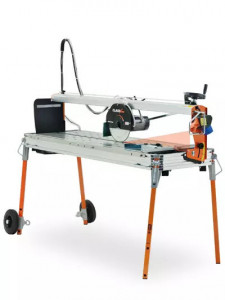 Masina de taiat gresie, faianta, placi 130cm, 1.4kW, CLASS PLUS 1300S cu laser si roti - Battipav-661351