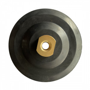 Suport flexibil pt. dischete / paduri diamantate cu velcro Ø100mm - prindere M14 - DXDY.PADSUP.RUB.100
