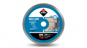 Disc diamantat pt. materiale foarte dure 180mm, CPA 180 SuperPro - RUBI-30925