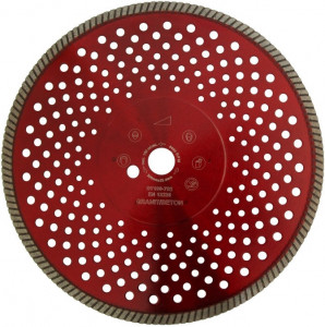 Disc DiamantatExpert pt. Granit & Piatra - Turbo 350mm Super Premium - DXDH.2677.350
