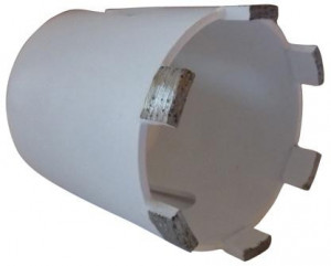Carota diamantata pt. beton armat, zidarie, calcar - 8 segmenti diam. 68mm - Super Premium - DXDH.80117.68.08-WEISS