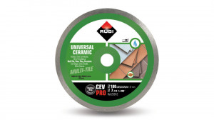 Disc diamantat pt. gresie si faianta 180mm, CEV 180 Pro - RUBI-25912