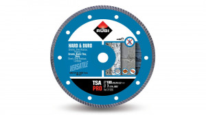 Disc diamantat pt. materiale foarte dure 180mm, TSA 180 Pro - RUBI-31956