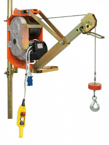 Electropalan Profesional cu Brat Extensibil 300 kg, 25 metri cablu - IORI-DM300AP-ELEF25m-LICHIDARE