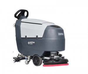 Masina de frecat / aspirat impinsa cu alimentare pe baterii, cu sistem Ecoflex SC401B Full, 430mm, 30 litri - Nilfisk-9087390020