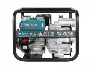 Motopompa apa murdara 3" - 1100 l / min - Konner & Sohnen - KS-80TW