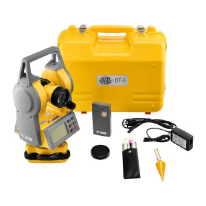 Pachet Teodolit electronic DT-5 cu trepied - Nivel System