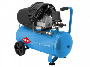 Compresor cu piston (cu accesorii) - Blue Series 2.2kW, 392L/min - Rezervor 50 Litri - AirPress-HL425/50-36888