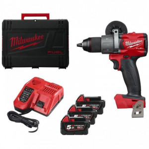 Masina de gaurit Milwaukee cu acumulator, MODEL M18FDD2-503X, 135NM, 4933471282