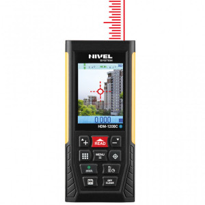 Telemetru cu laser roșu & USB/Bluetooth/Camera 120m, HDM-120BC - Nivel System
