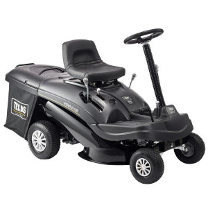 Texas Rider 6110E Tractor pentru tuns gazon, 6.4CP, latime lucru 61cm, inaltime taiere 35-75mm, 150L, benzina, 4.6km/h, electric, reglaj central