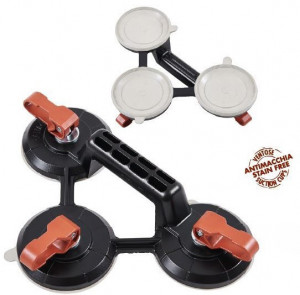 Ventuza tripla Triventosa Plus, 3x112mm, 74kg - Raimondi-185TRMK3RP