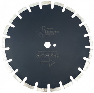 Disc DiamantatExpert pt. Asfalt, Caramida & Abrazive 450mm Profesional Standard - DXDY.EASF.450.25