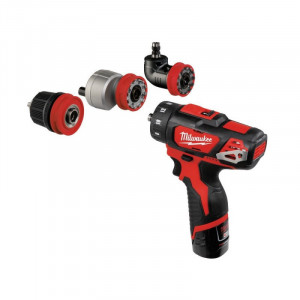 Masina de gaurit Milwaukee multifunctionala MODEL M12BDDXKIT-202X