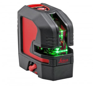 Nivela laser verde cu linii in cruce si punct Leica LINO L2P5G