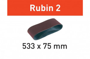 Banda abraziva L533X 75-P80 RU2/10 Rubin 2