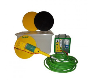 Drisca electrica - Finisare umeda tencuieli si gleturi mecanizate fara sistem de apa, cu cutie de accesorii - LS-SP11