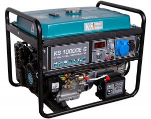 Generator de curent 8 kW HIBRID (GPL + Benzina) - Konner & Sohnen - KS-10000E-G