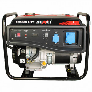 Generator de curent monofazat SC-6000 LITE Putere max. 5.5 kW