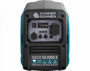 Generator de curent 2.0 kW inverter - benzina - insonorizat - Konner & Sohnen - KS-2000i-S