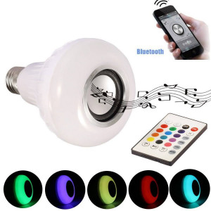 RGB Bluetooth Muzicka Sijalica Zvucnik sa daljinskim 7w
