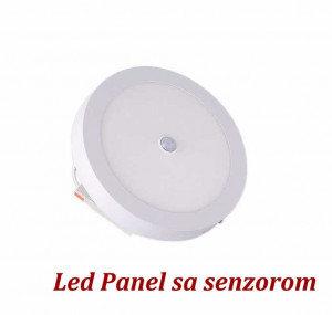 Led panel sa senzorom pokreta 12w