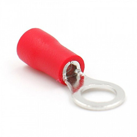 Okasta kablovska papučica 3mm crvena