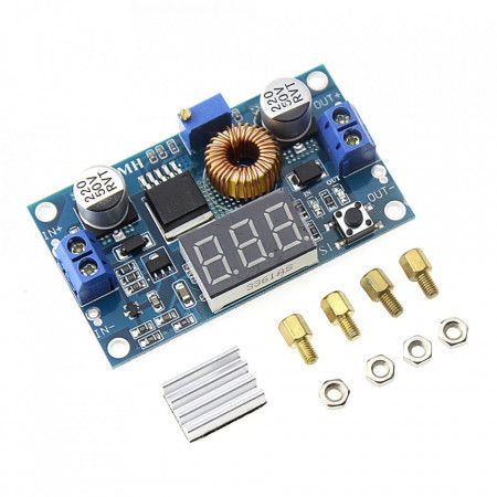 DC-DC konvertor sa LED displejom 5A