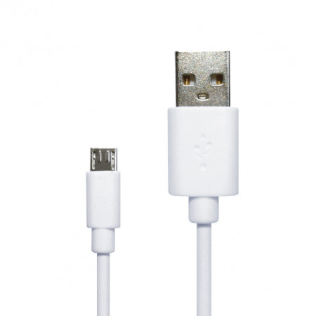 Kabl USB2.0 A muški-mikro USB B muški beli 2.0m
