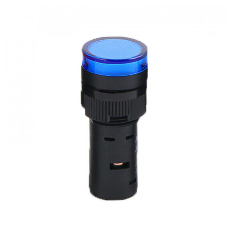 Signalna sijalica 24V AC/DC 16mm plava