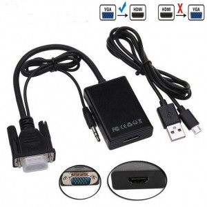 Adapter VGA muški na HDMI ženski