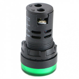 Signalna sijalica 24V AC/DC 22mm zelena