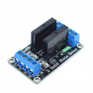 SSR relejni modul 2 kanala 5VDC